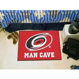 Click here to learn more about the Carolina Hurricanes Man Cave Starter Rug 19"x30".