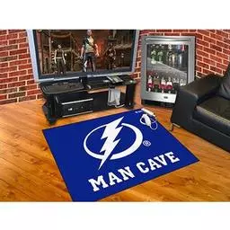 Click here to learn more about the Tampa Bay Lightning Man Cave All-Star Mat 33.75"x42.5".
