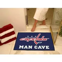 Click here to learn more about the Washington Capitals Man Cave All-Star Mat 33.75"x42.5".