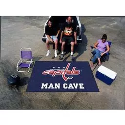 Click here to learn more about the Washington Capitals Man Cave UltiMat Rug 5''x8''.