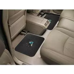Click here to learn more about the San Jose Sharks Backseat Utility Mats 2 Pack 14"x17".