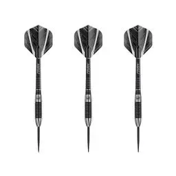 Click here to learn more about the Winmau Blackout Steel Tip Darts (Bomb Barrel).