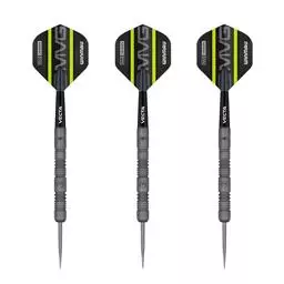 Click here to learn more about the Winmau MVG Michael Van Gerwen Exact 90% Tungsten Steel Tip Darts.
