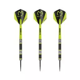 Click here to learn more about the Winmau MVG Michael Van Gerwen ASpire 80% Tungsten Steel Tip Darts.