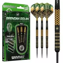 Click here to learn more about the Winmau Brendan Dolan Signature Series Steel Tip Darts.