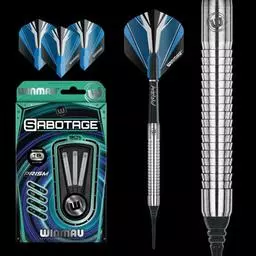 Click here to learn more about the Winmau Sabatoge Soft Tip Darts.