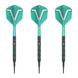 Click here to learn more about the Target Darts Rob Cross Voltage 80% Tungsten Soft Tip Darts Black.