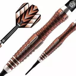 Click here to learn more about the Shot! Darts Tribal Weapon 1 Series Soft Tip Dart Set-90% Tungsten Barrels.