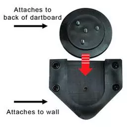 Click here to learn more about the Dart World Replacement Alien Dartboard Mounting Bracket.