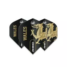 Click here to learn more about the Winmau Rhino Extra Thick Standard Wales Flag Black & Gold Flights.