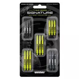 Click here to learn more about the Winmau MVG Michael Van Gerwen Signature Dart Shaft Collection.