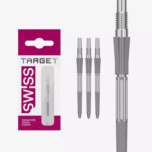Target Darts Elysian Archetype 43 Swiss Point 30mm Silver