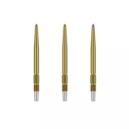 Click here to learn more about the Target Darts SWISS  Point Gold Steel Tip Replacement Points.