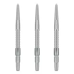 Click here to learn more about the Target Darts SWISS Steel Tip Replacement Points - FIREPOINT Silver.