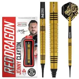 Click here to learn more about the Jonny Clayton Gold 20 gram soft tip dart.