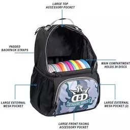Click here to learn more about the Dynamic Discs Cadet Backpack Disc Golf Bag-Woodland Camo.