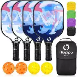 Click here to learn more about the Niupipo Pickleball - 4 Paddle Set.