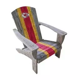 Click here to learn more about the Imperial Kansas City Chiefs Wood Adirondack Chair.