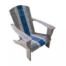 Click here to learn more about the Imperial Indianapolis Colts Wood Adirondack Chair.