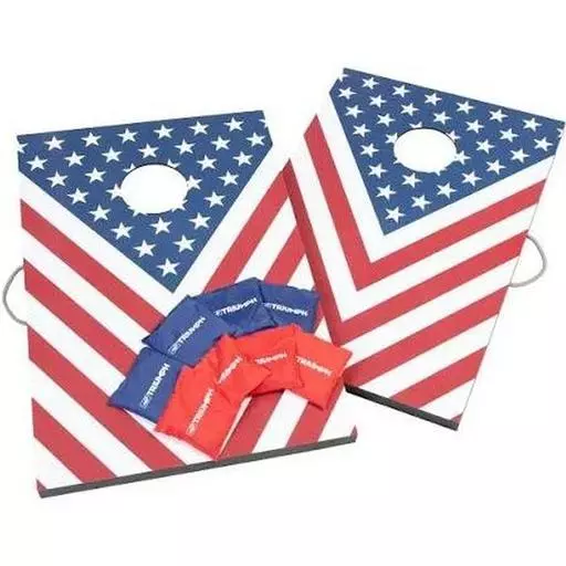 Triumph Patriotic LED 2 x 3 Cornhole Set