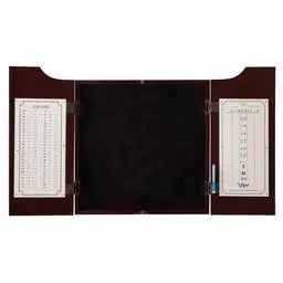 Click here to learn more about the Viper Hudson Dartboard Cabinet Mahogany.