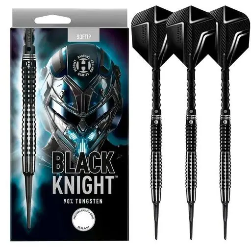 Harrows Black Knight 90% 18 Gram Soft Tip Darts