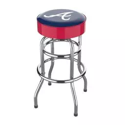 Click here to learn more about the Imperial  Atlanta Braves Chrome Bar Stool.
