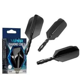 Click here to learn more about the GLD Viper Diamond Core II Integrated Dart Flight & Shaft System Slim Black.