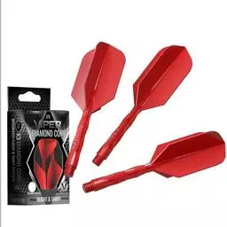 Click here to learn more about the GLD Viper Diamond Core Integrated Dart Flight & Shaft System Slim Red.