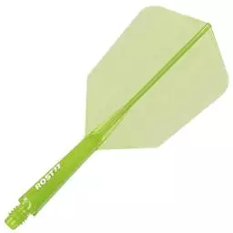 Click here to learn more about the Cuesoul Rost 77 Integrated Dart Flights - Slim Clear Green .