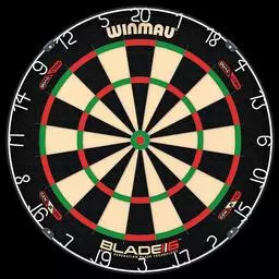 Click here to learn more about the Winmau Blade 6 Bristle Dual Core Dartboard.