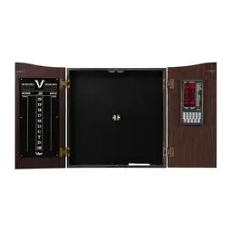 Click here to learn more about the Viper Vault Deluxe Dartboard Cabinet with Integrated Pro Score.