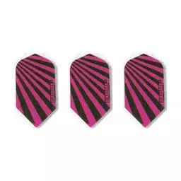Click here to learn more about the Elkadart Nylon Pink Black Slim Dart Flights.