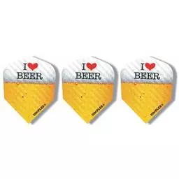 Click here to learn more about the GLD "I Love Beer" Mug Image - Dimplex 9029 Dart Flights.