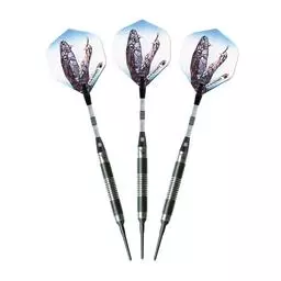 Click here to learn more about the Elkadart ''Black Mamba'' Tungsten Soft Tip Darts .
