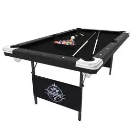 Click here to learn more about the GLD Fat Cat Trueshot 6' Folding Billiard Table.