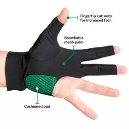 Click here to learn more about the McDermott Billiard Gloves.