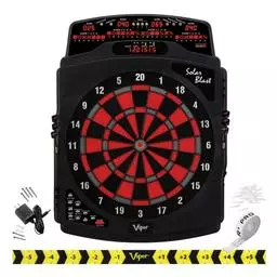 Click here to learn more about the Solar Blast Electronic Dartboard.