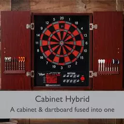 Click here to learn more about the Neptune Electronic Dartboard Cabinet.