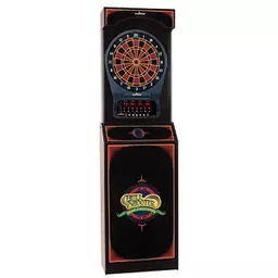 Click here to learn more about the Arcade-Style Rustic Look Cabinet with Arachnid CricketPro 650 Electronic Dartboard.