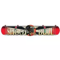 Click here to learn more about the Dart World Shoot the Bull RED Dart Throw Line.