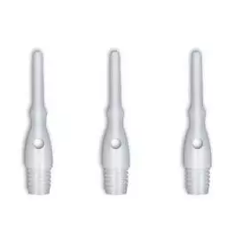 Click here to learn more about the Bottelsen Dart Master Tips -- 2BA - 50 Count White (Short).