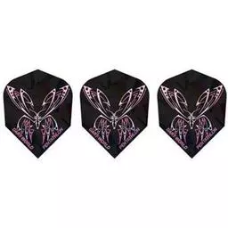 Click here to learn more about the Dart World Black with Pink Butterfly  Flight Pentathlon Standard 2747.