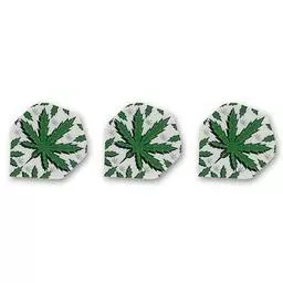 Click here to learn more about the Dart World Poly Marijuana Pot Leaf Standard Flights.