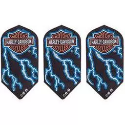 Click here to learn more about the Harley Davidson Slim Lightning Dart Flights.