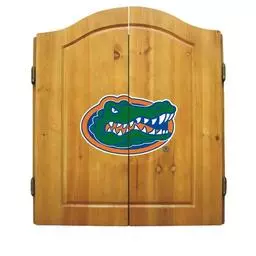 Click here to learn more about the Universtiy of Florida NCAA Dart Cabinet With Darts and Dartboard.