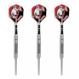 Click here to learn more about the Piranha Razor 90% Tungsten Steel Tip Darts 24 Gram.