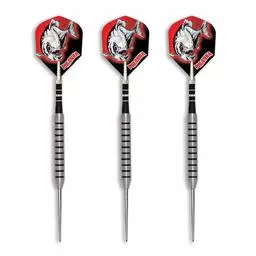 Click here to learn more about the Piranha Razor 90% Tungsten Steel Tip Darts 26 Gram.