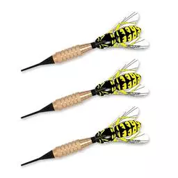Click here to learn more about the Dart World Hornet 16 Grams Soft Tip Darts.