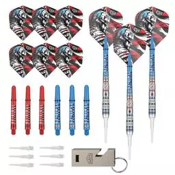 Click here to learn more about the DW (Dart World) Regulator 90% Tungsten Soft Tip Darts.